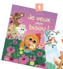 Offre: Je veux mon bisou ! + 1 sac GRATIS à l'achat de 2 titres illustrés
