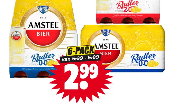 Aanbieding: Amstel Radler 0.0