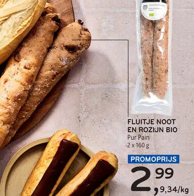 Promotie: Fluitje noot en rozijn bio