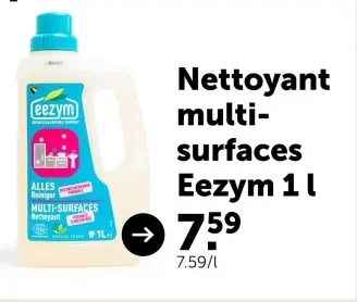 Offre: Nettoyant multi-surfaces