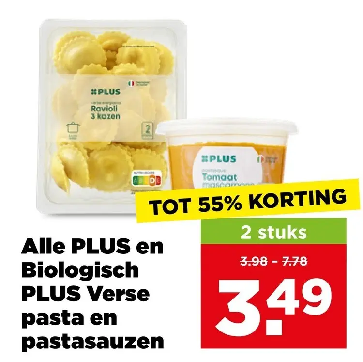 Aanbieding: Ravioli 3 kazen
