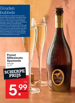 Aanbieding: Pronol Millesimato Spumante