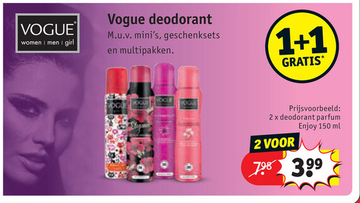 Aanbieding: Vogue deodorant