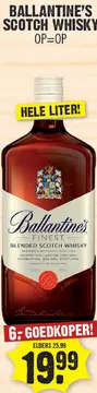 Aanbieding: BALLANTINE'S SCOTCH WHISKY