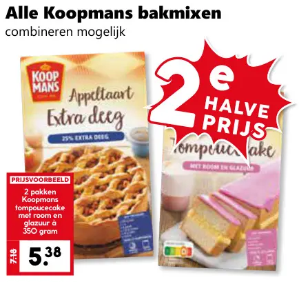 Aanbieding: Bakmixen