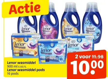 Aanbieding: Lenor wasmiddel