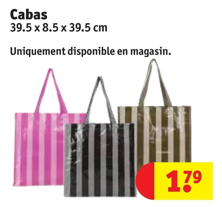 Offre: Cabas