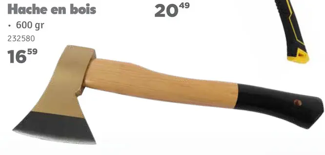 Offre: Hache en bois