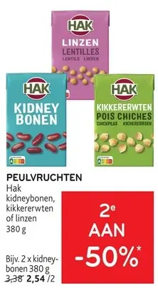 Promotie: Peulvruchten