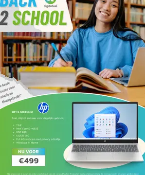 Aanbieding: HP 15-fd0330nd