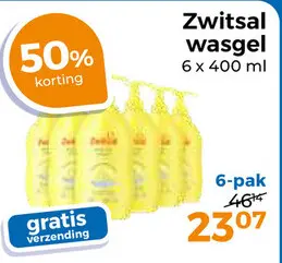 Aanbieding: Zwitsal wasgel