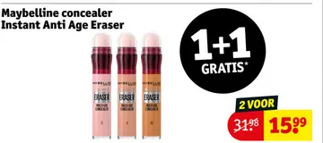 Aanbieding: Maybelline concealer Instant Anti Age Eraser