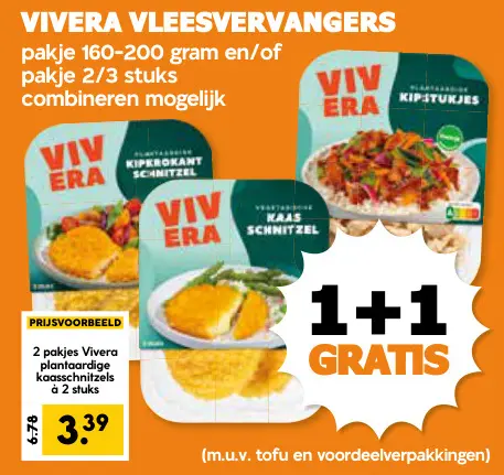 Aanbieding: Vivera Vleesvervangers