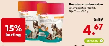 Aanbieding: Beaphar supplementen Alle varianten Flexifit