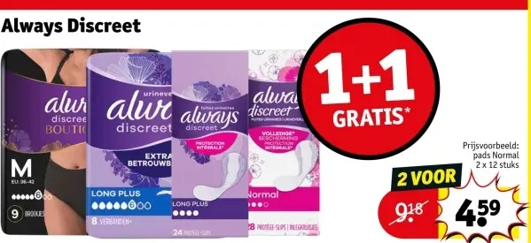 Aanbieding: Always Discreet