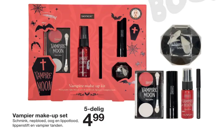 Aanbieding: Vampier make-up set