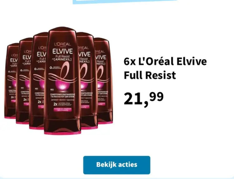Aanbieding: Elvive Full Resist