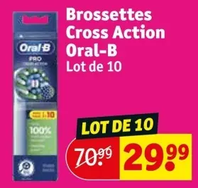 Offre: Brossettes Cross Action