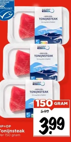 Aanbieding: Tonijnsteak