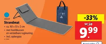 Aanbieding: Strandmat