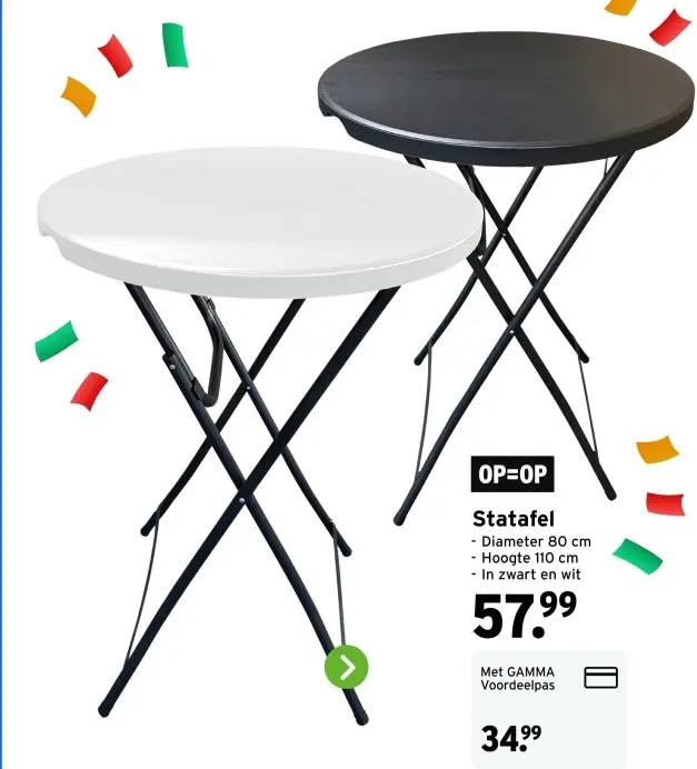 Aanbieding: Statafel