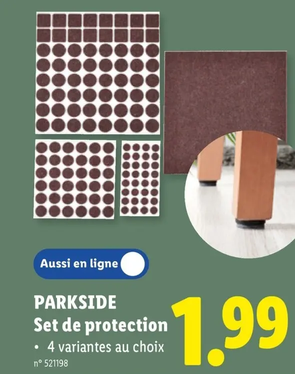Offre: Set de protection
