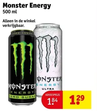 Aanbieding: Monster Energy