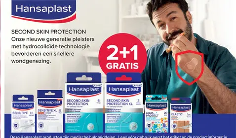 Promotie: Hansaplast Second Skin Protection