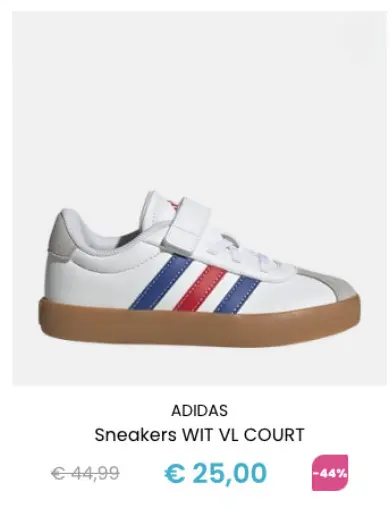 Promotie: Sneakers WIT VL COURT