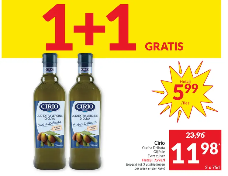 Promotie: Olijfolie