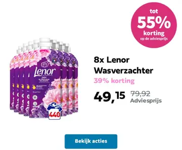 Aanbieding: Lenor Wasverzachter