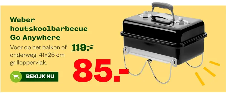 Aanbieding: Houtskoolbarbecue Go Anywhere