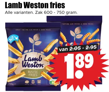 Aanbieding: fries