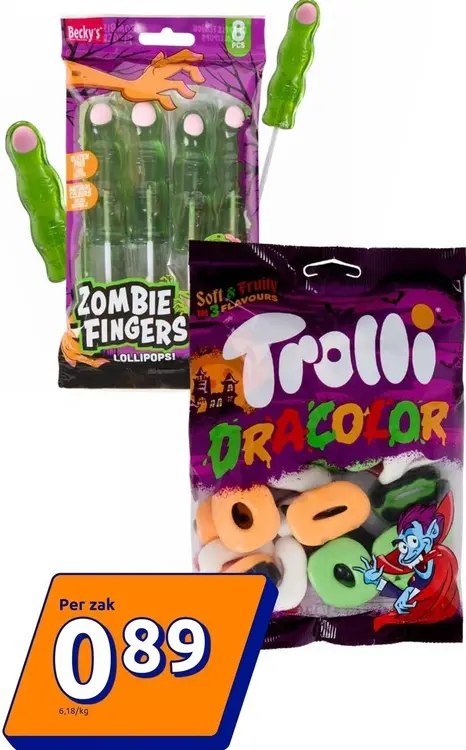 Aanbieding: Trolli & Becky's Halloweensnoep