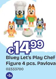 Offre: Let's Play Chef Figure 4 pcs. Pavlova