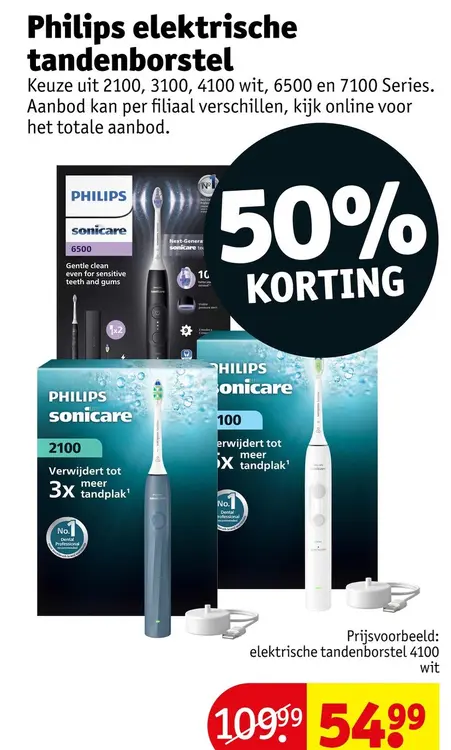 Aanbieding: elektrische tandenborstel
