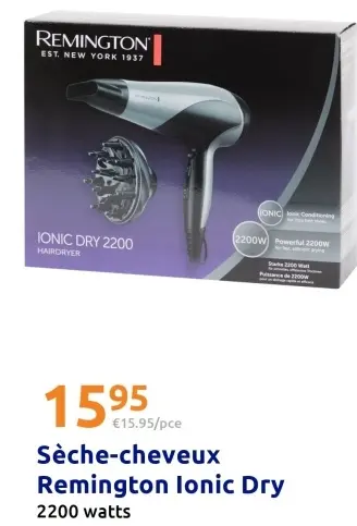 Offre: Sèche-cheveux Remington Ionic Dry