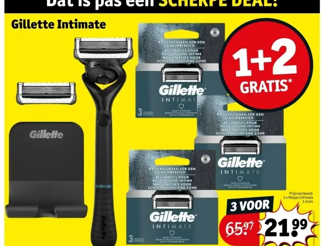 Promotie: Gillette Intimate