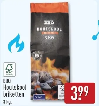 Aanbieding: Houtskool briketten