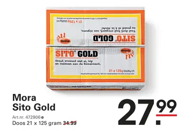 Aanbieding: Mora Sito Gold