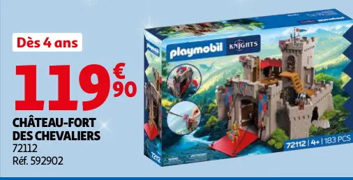 Promotie: Château-fort des chevaliers