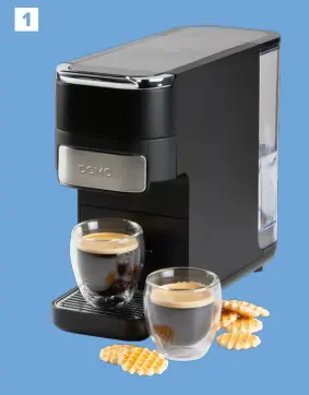 Offre: Cafetière DO748K Domo Elektro (1+1 GRATIS)