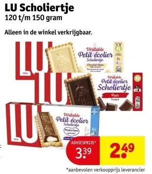 Aanbieding: Scholiertje
