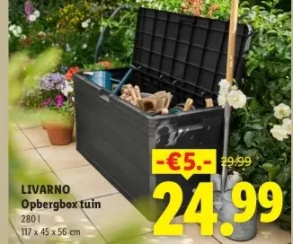 Aanbieding: Opbergbox tuin