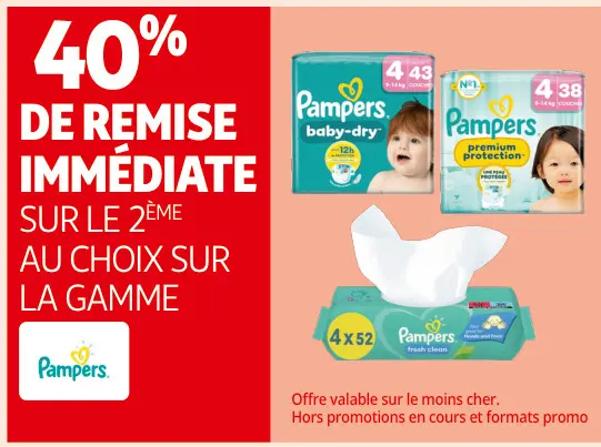 Promotie: Pampers Baby-Dry, Premium Protection