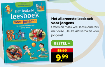 Aanbieding: Het leukste leesboek voor jongens