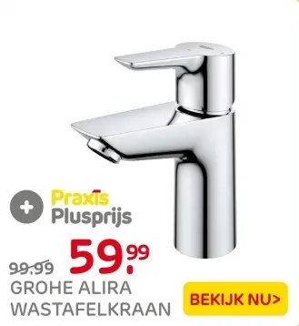 Aanbieding: Alira wastafelkraan