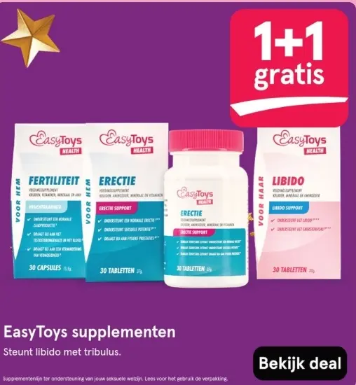 Aanbieding: EasyToys supplementen