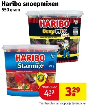 Aanbieding: snoepmixen