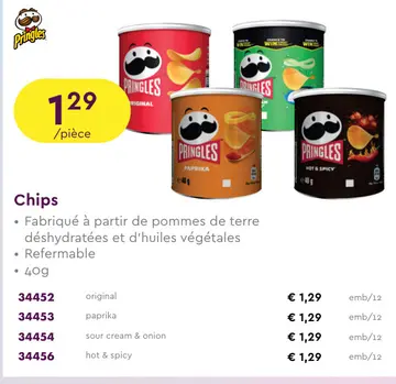 Offre: Chips